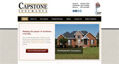 Desktop Screenshot of capstoneinsure.com